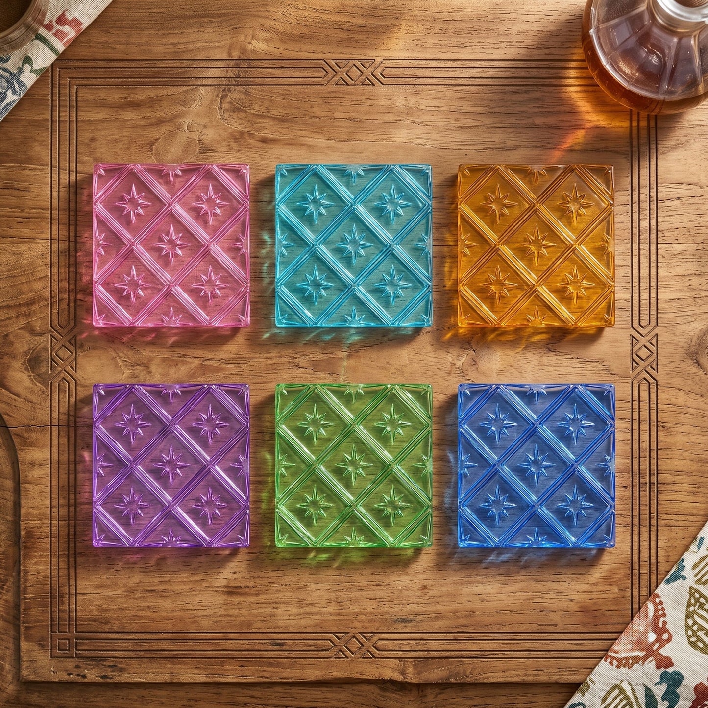 "Kiriko Pattern B" resin mold