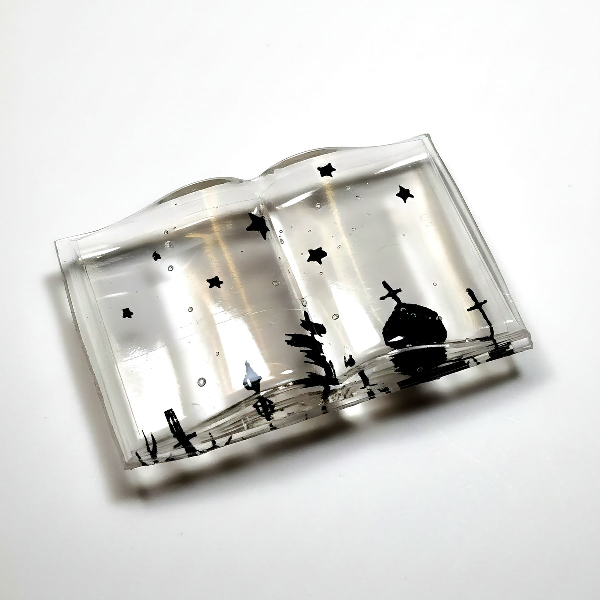 "Book" resin mold
