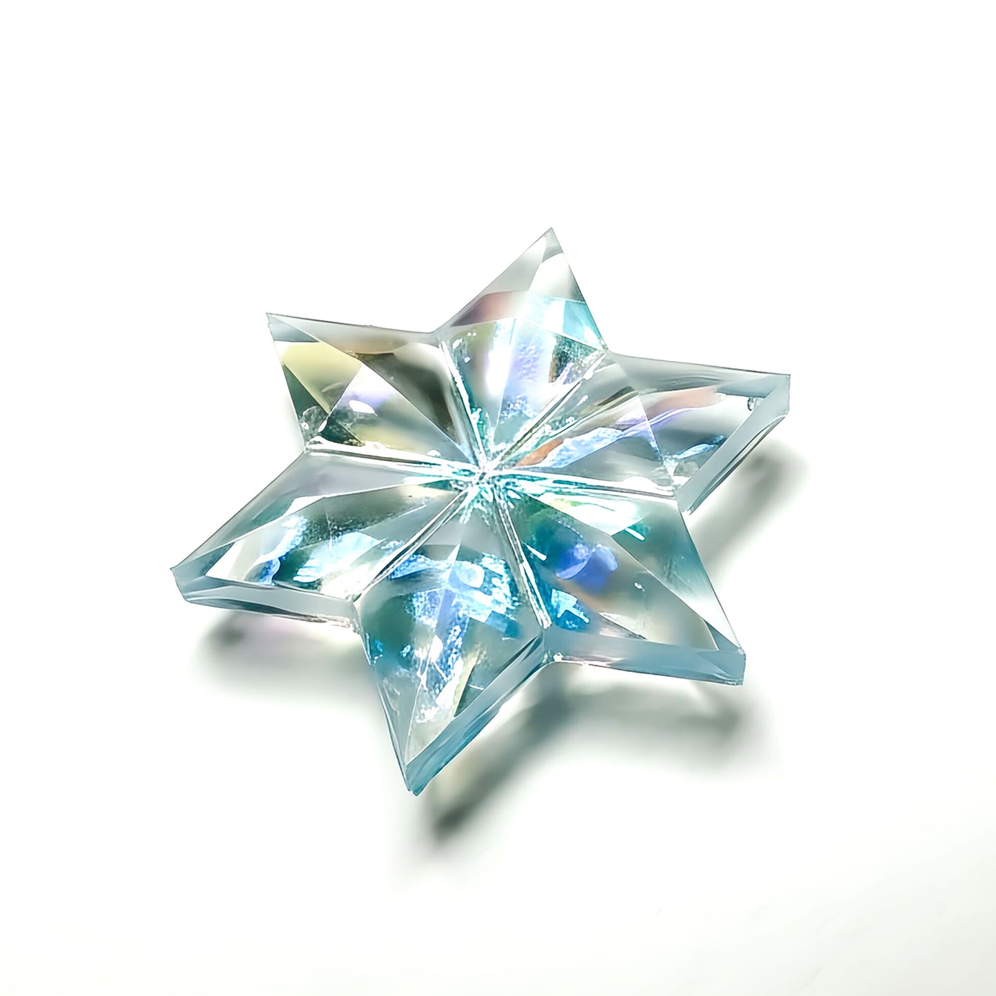 20mm「六芒星カットB」レジン用モールド