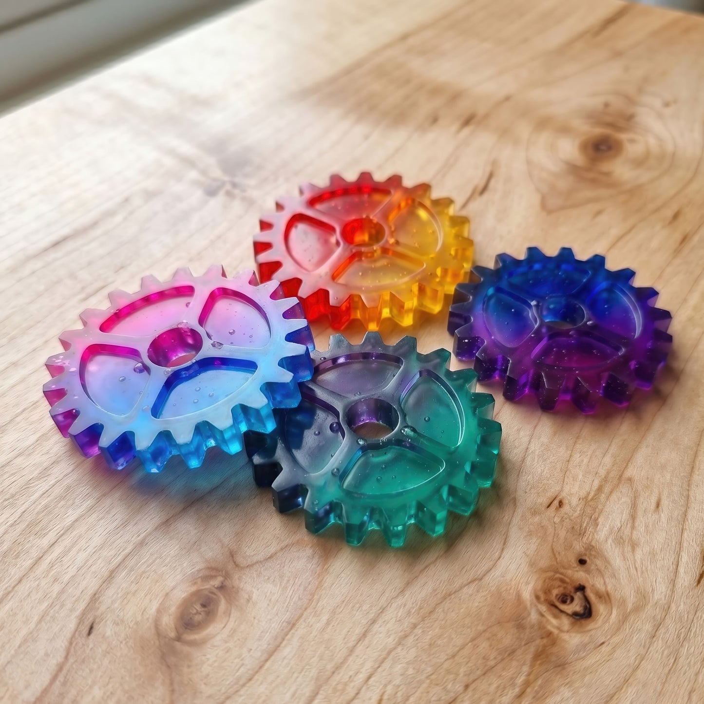 20mm「歯車（リブ）」レジン用モールド