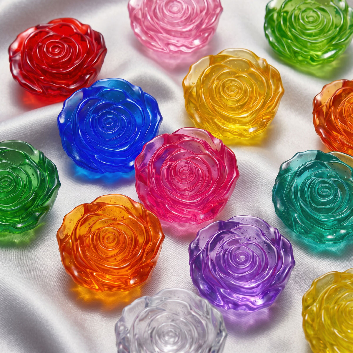"Rose" resin mold
