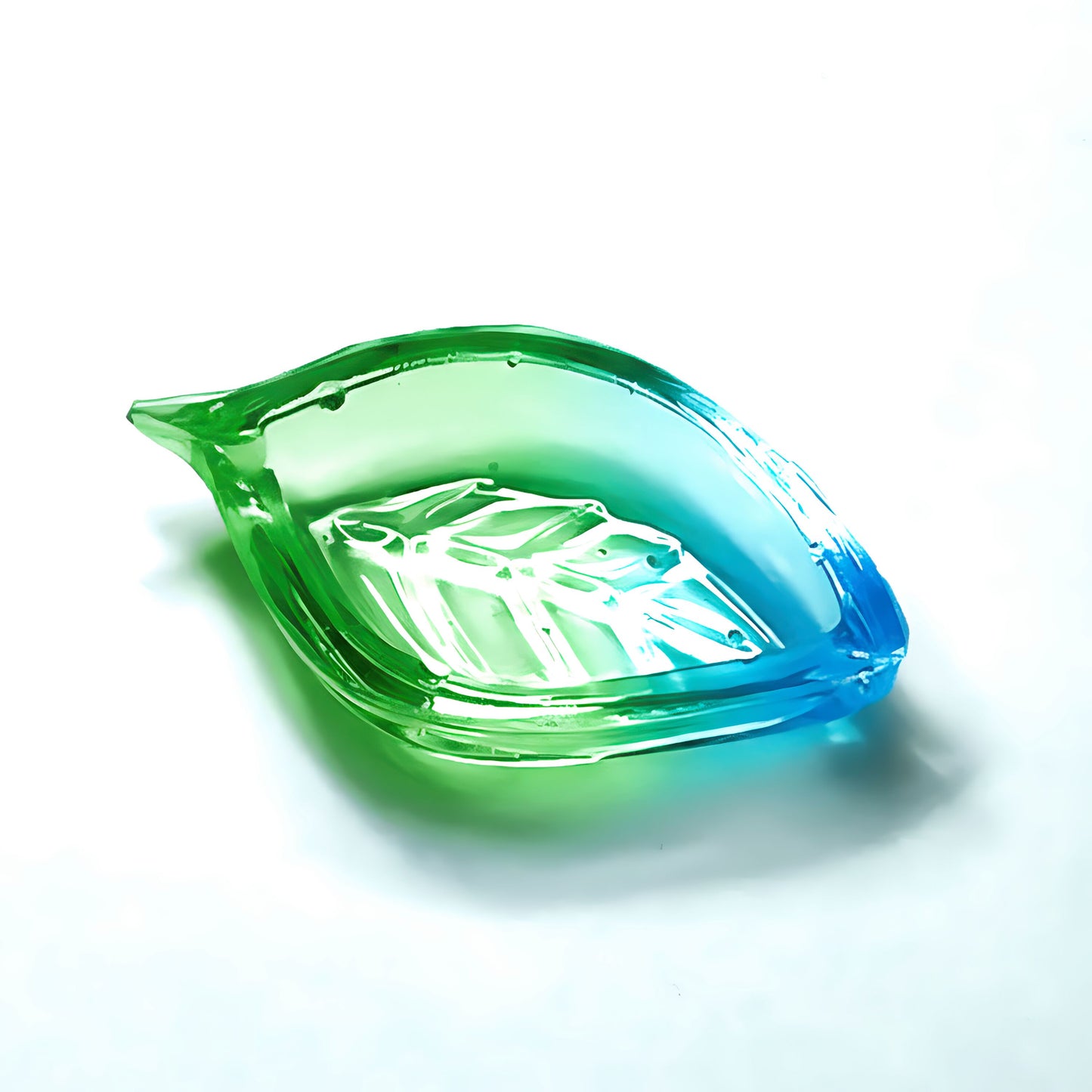 「葉っぱのお皿」レジン用モールド