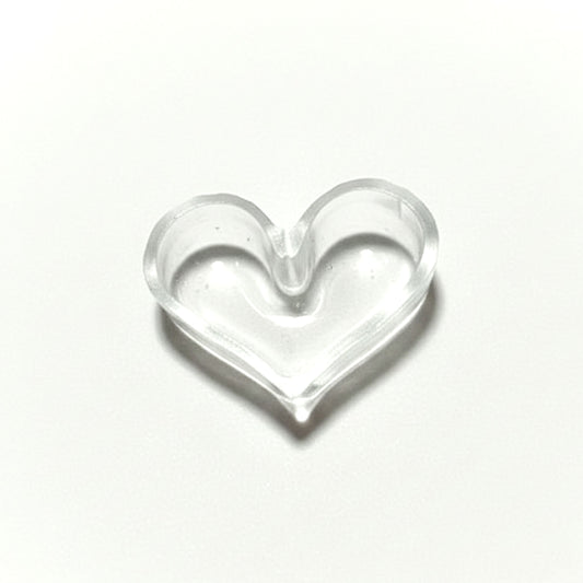 30mm Heart Playing Card Frame Mold