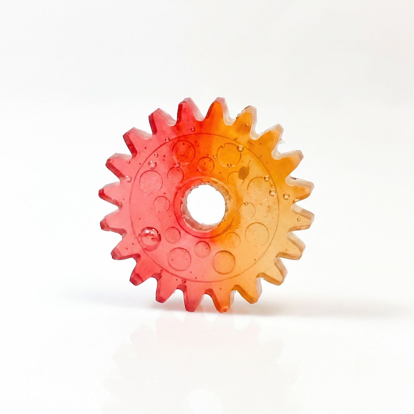 20mm「歯車（Wドット）」レジン用モールド