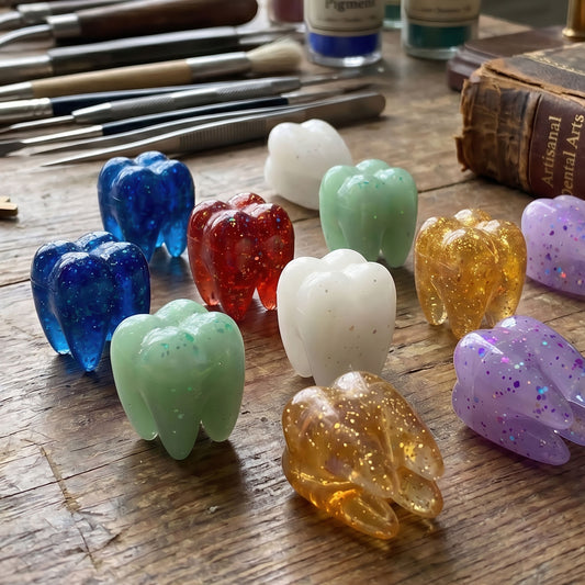"Tooth" resin mold