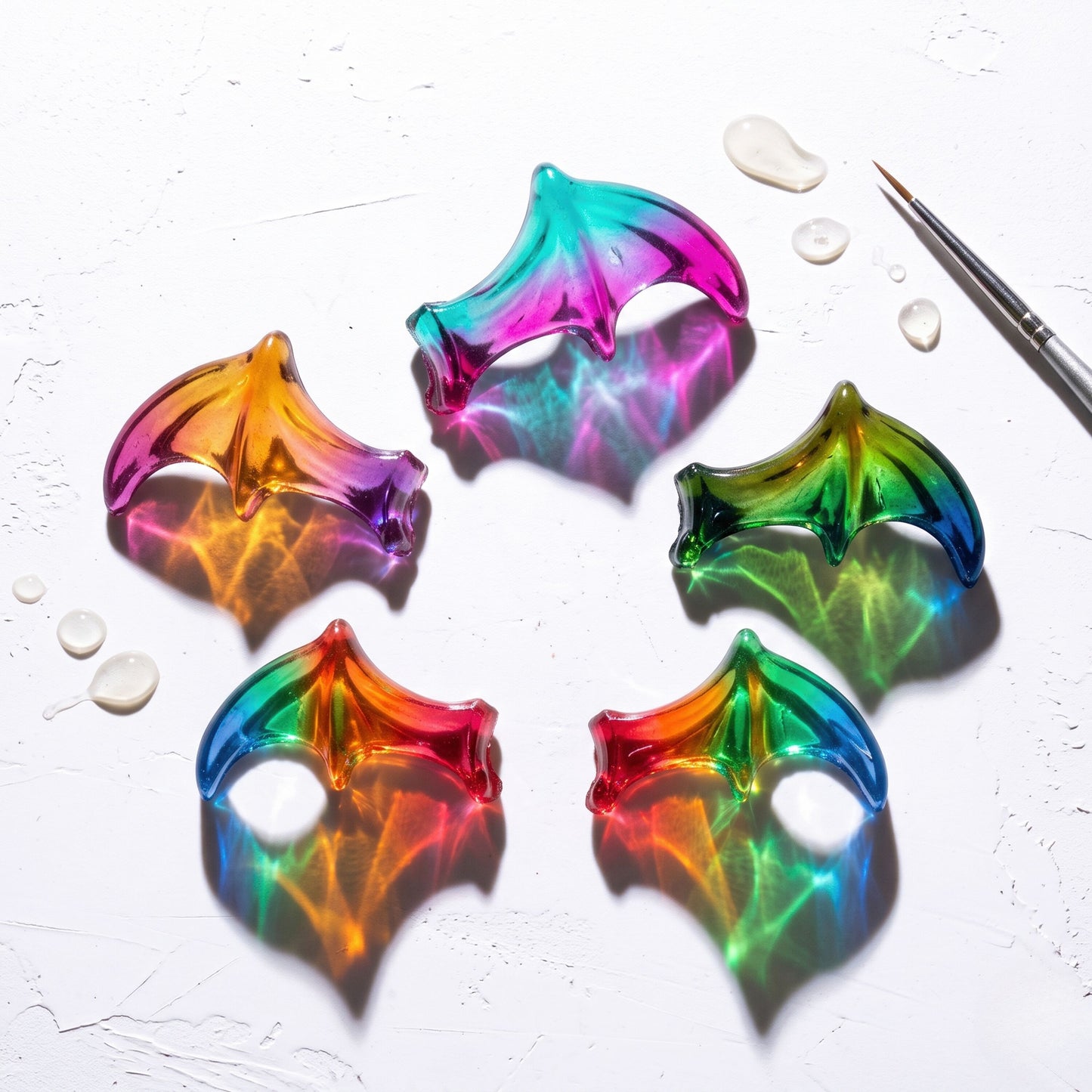 15mm "Deformed Wing B" resin mold