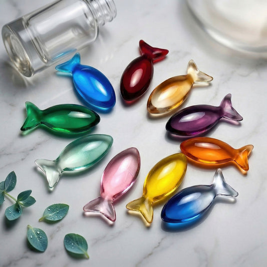 20mm「ぷっくりお魚」レジン用モールド
