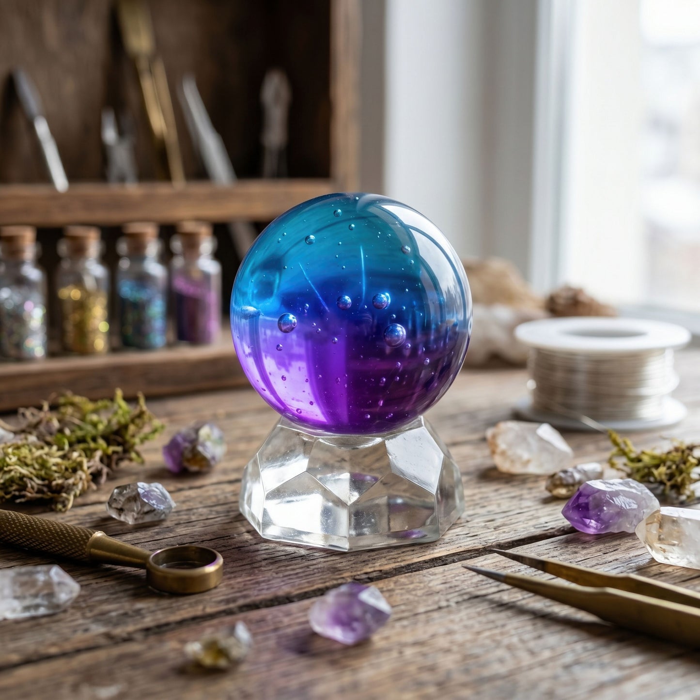 30mm "Sphere Base B" resin mold