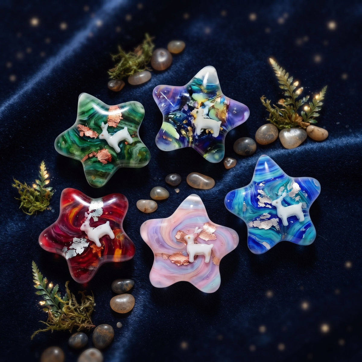 "Puffy Star" resin mold
