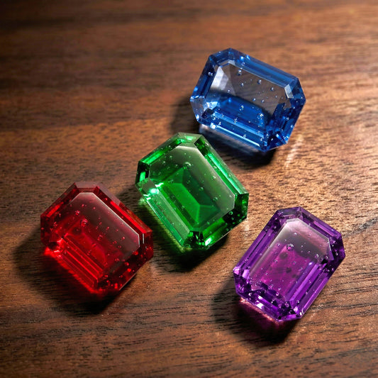 20mm「エメラルドカット」レジン用モールド