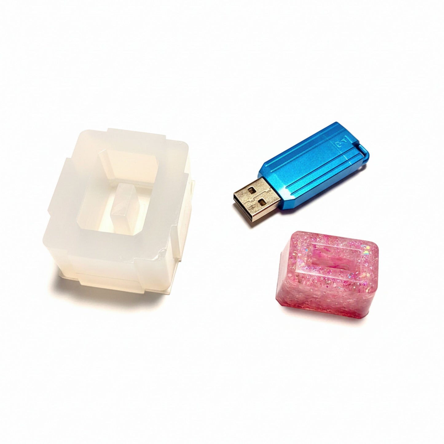 30mm「USBスタンド」レジン用モールド