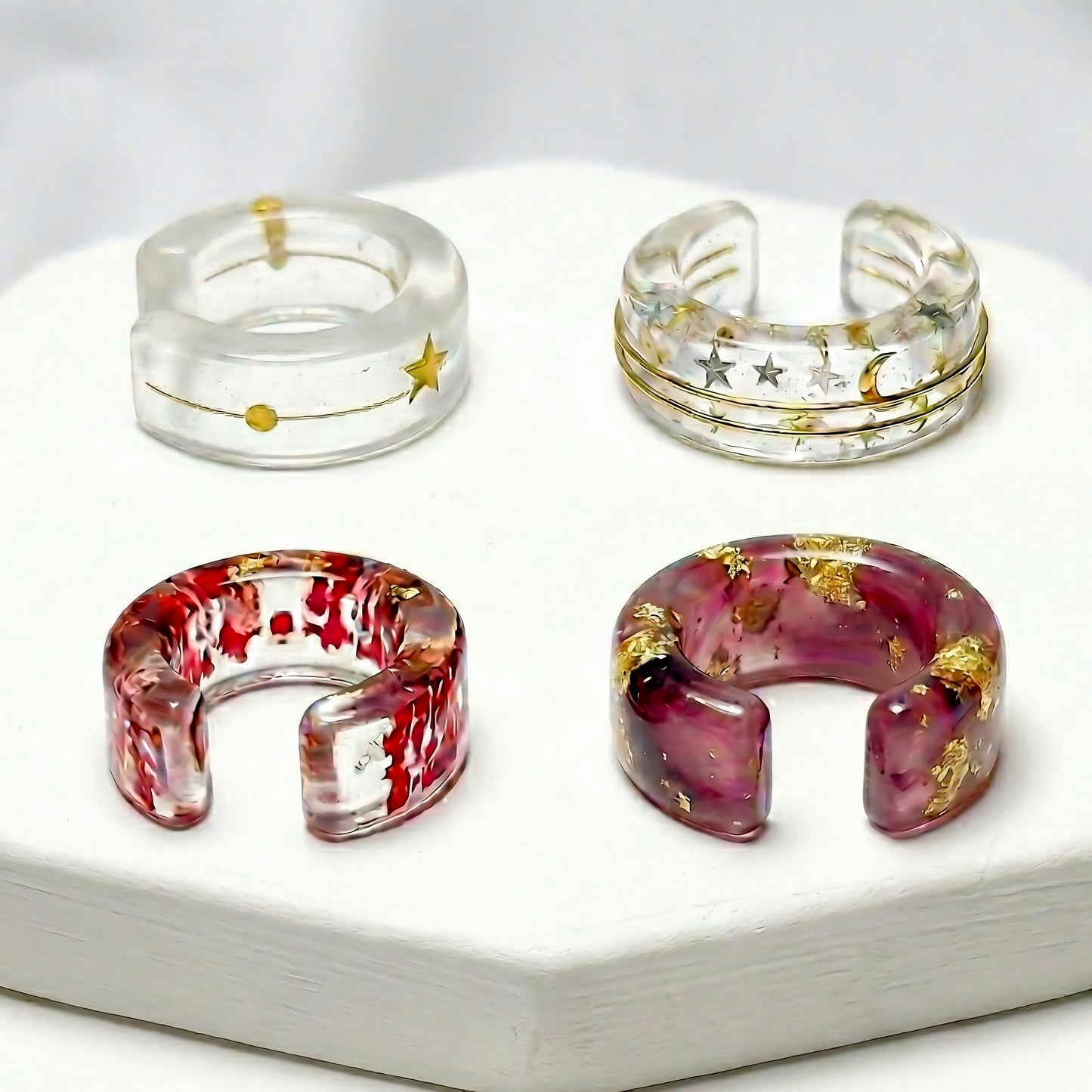 15mm「イヤーカフ」レジン用モールド