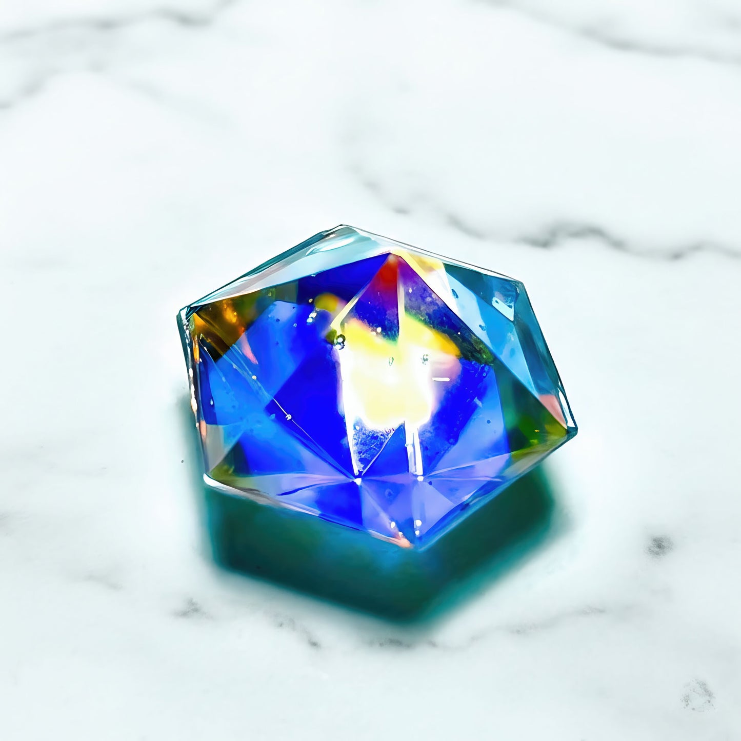 30mm "Simple Diamond Cut" resin mold