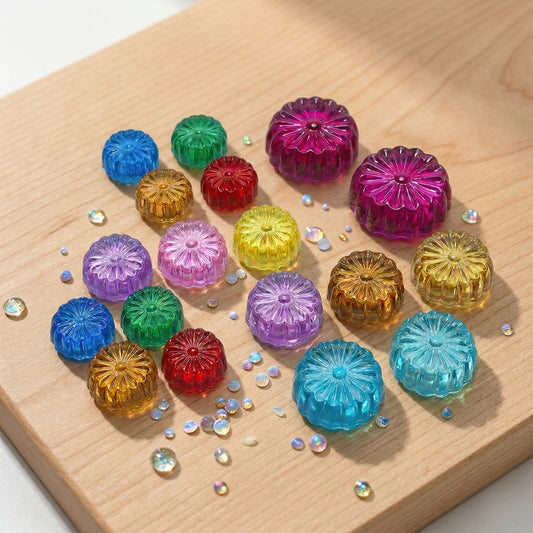 ECO「和菓子(秋桜）」レジン用モールド