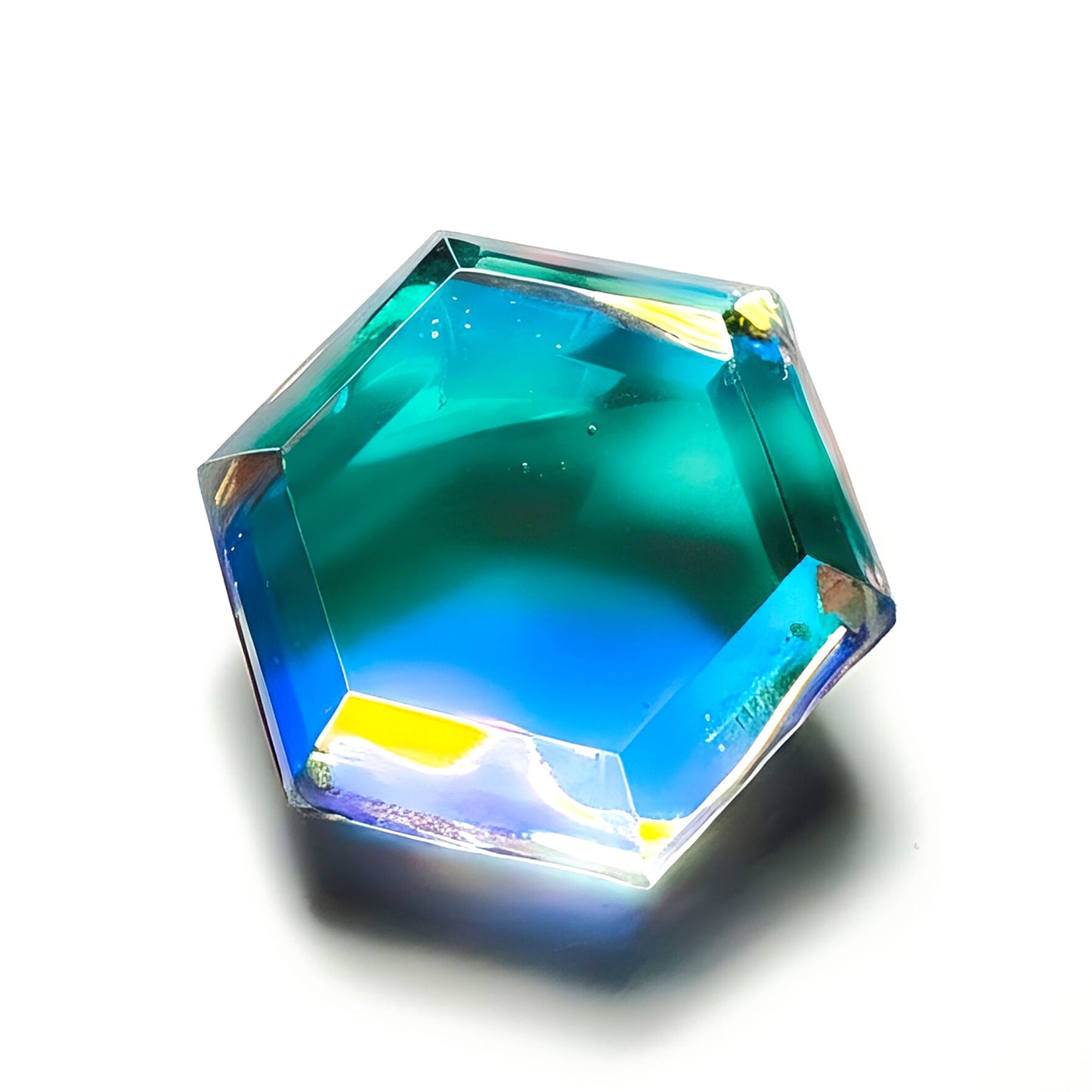30mm「多段六角カット」レジン用モールド