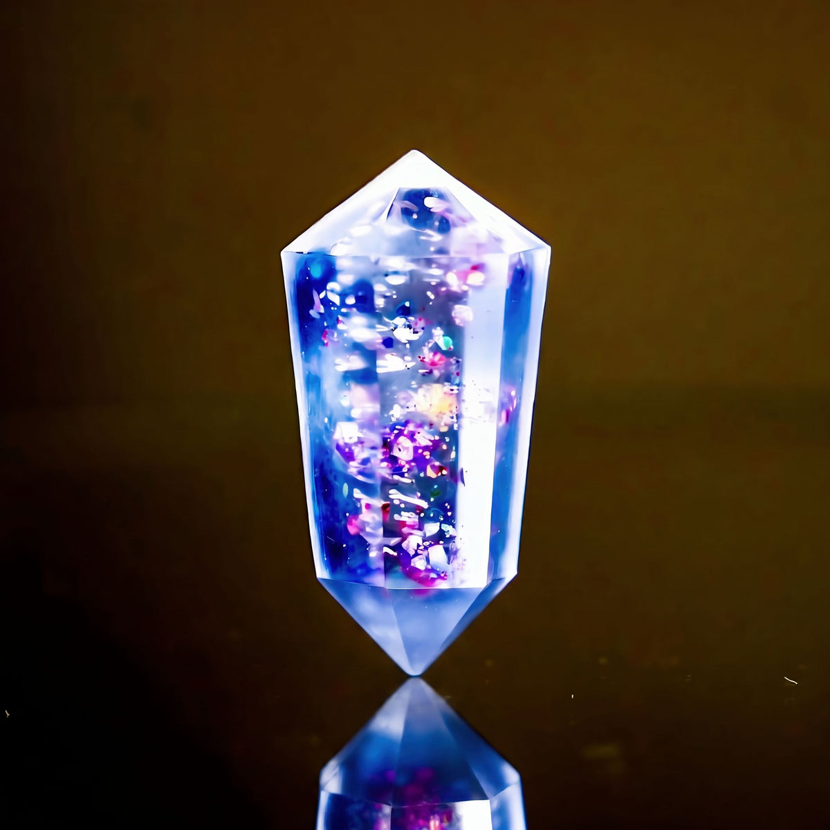 "Crystal" resin mold