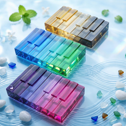 "Piano keyboard" resin mold