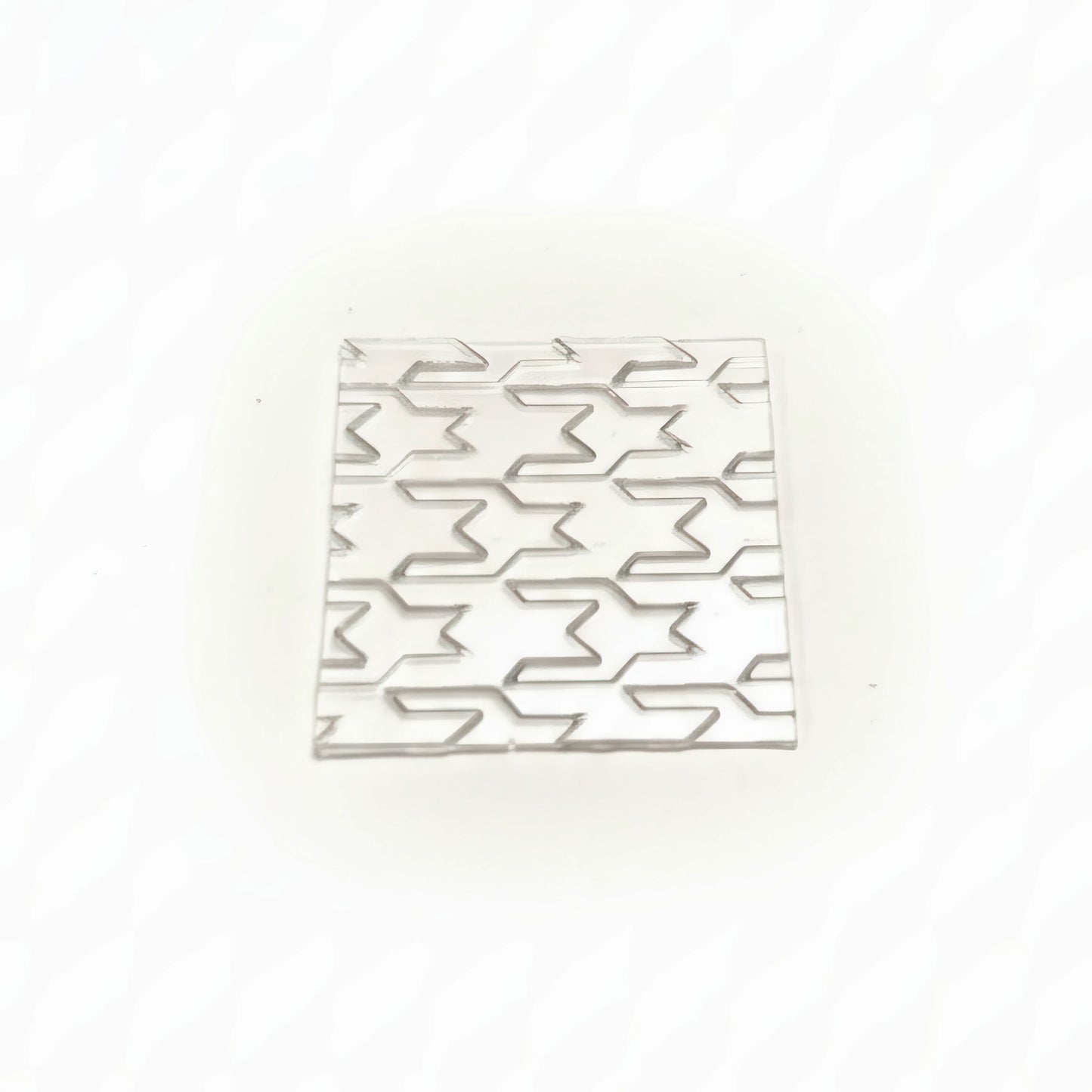 "Houndstooth" resin mold