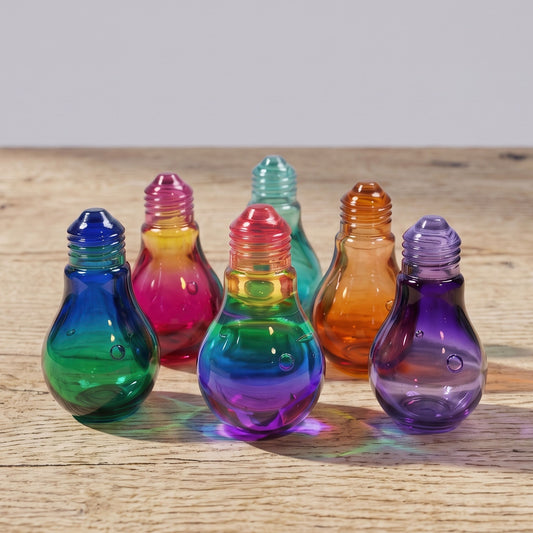 "Light bulb" resin mold