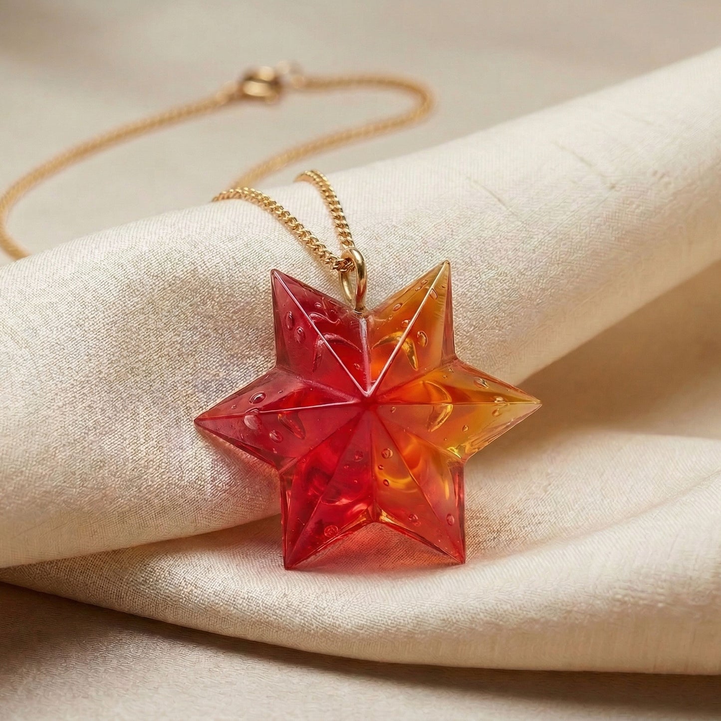 20mm「立体六芒星」レジン用モールド