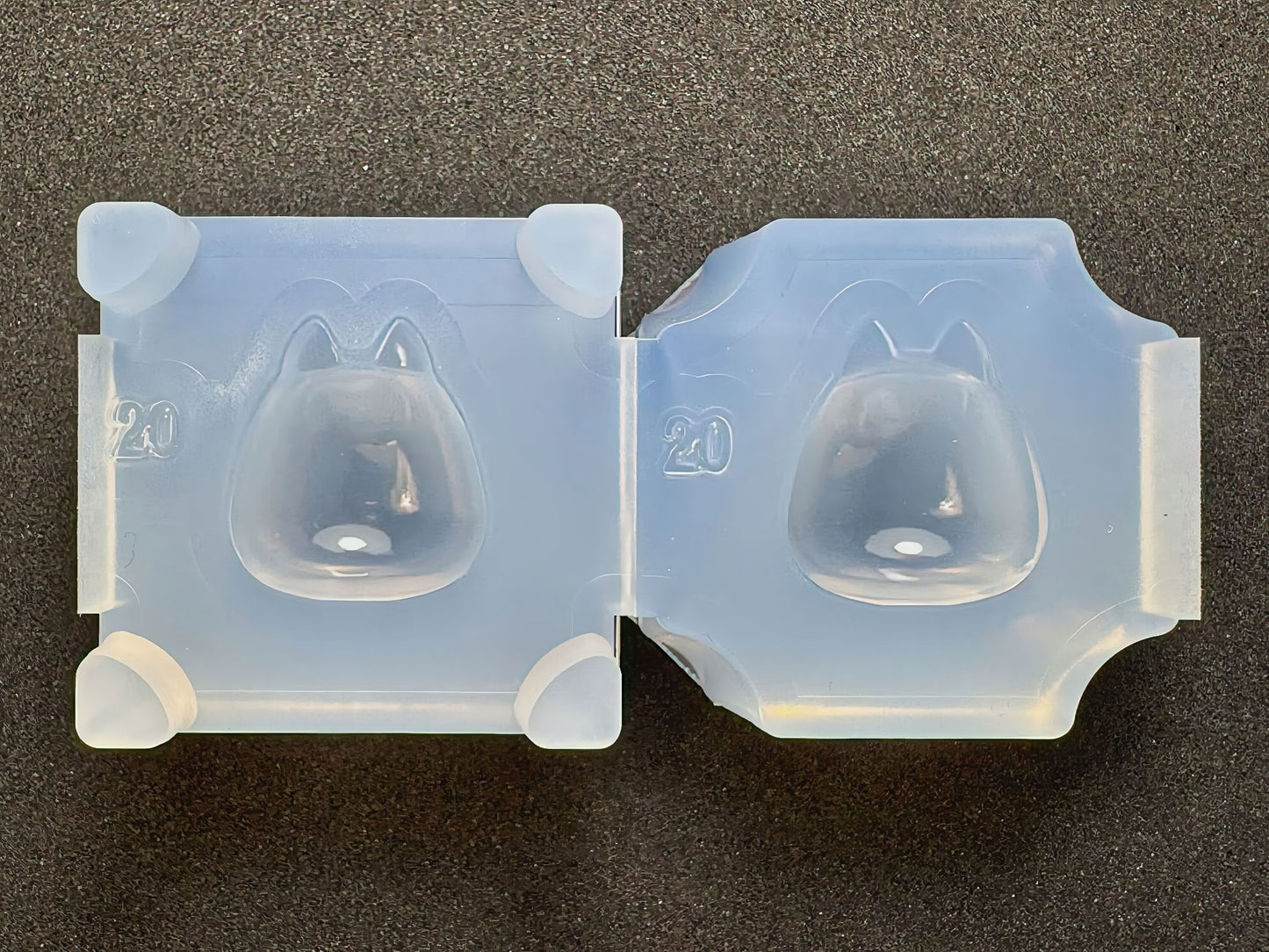 「猫ダルマ」レジン用モールド
