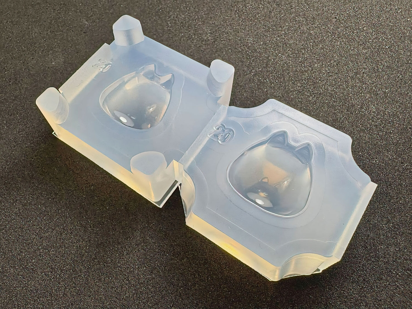 「猫ダルマ」レジン用モールド