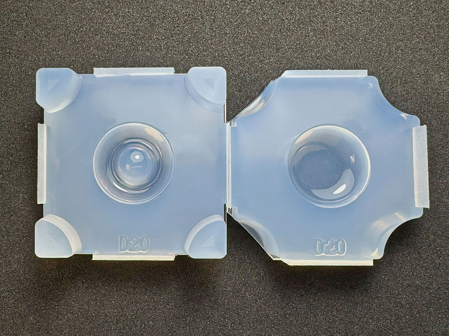 20mm「球体台座D」レジン用モールド