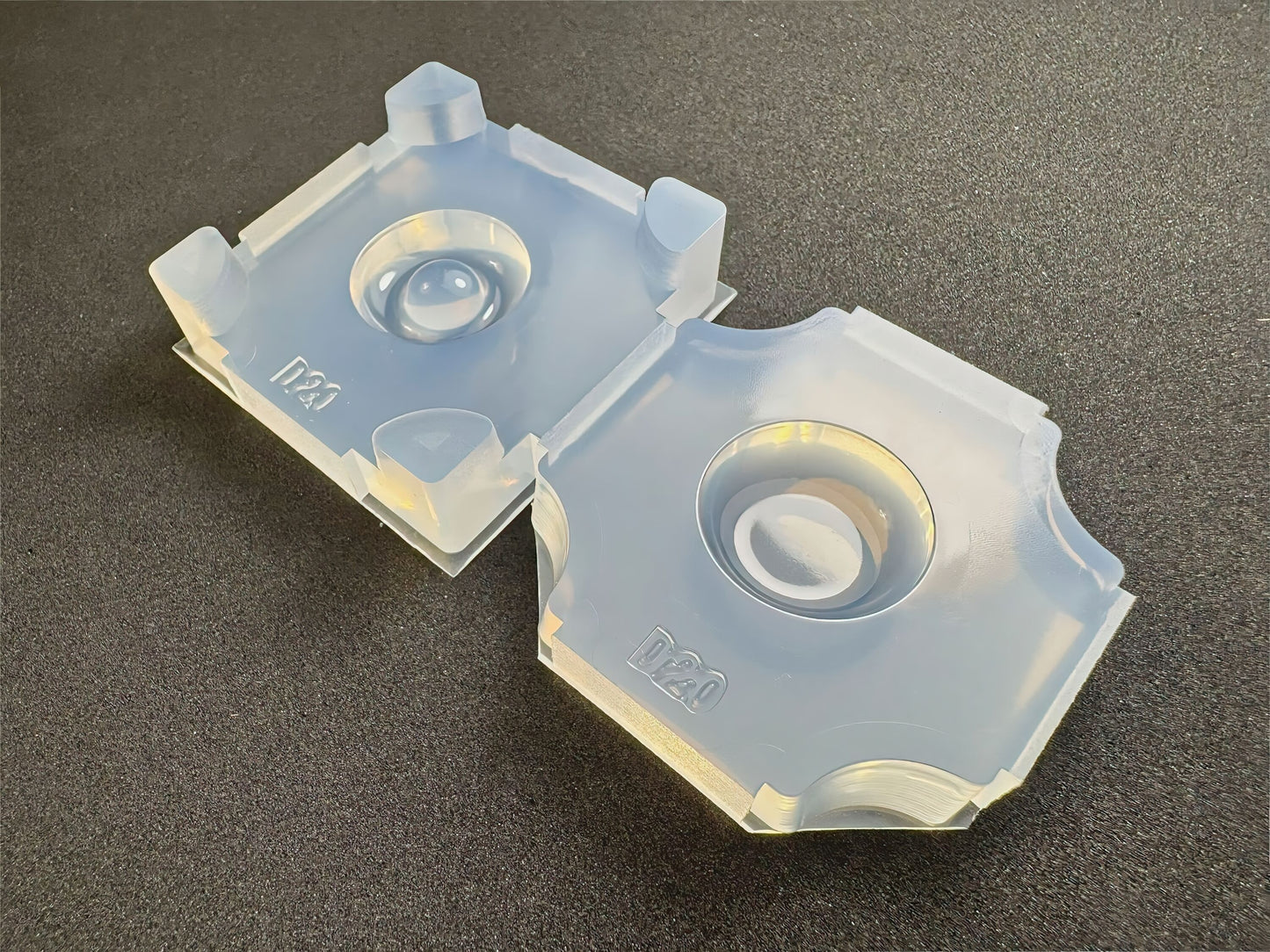 20mm「球体台座D」レジン用モールド