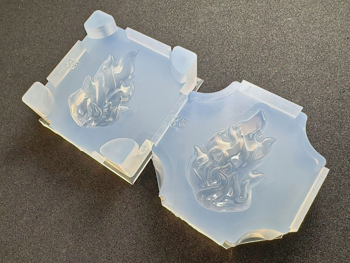 「炎」レジン用モールド