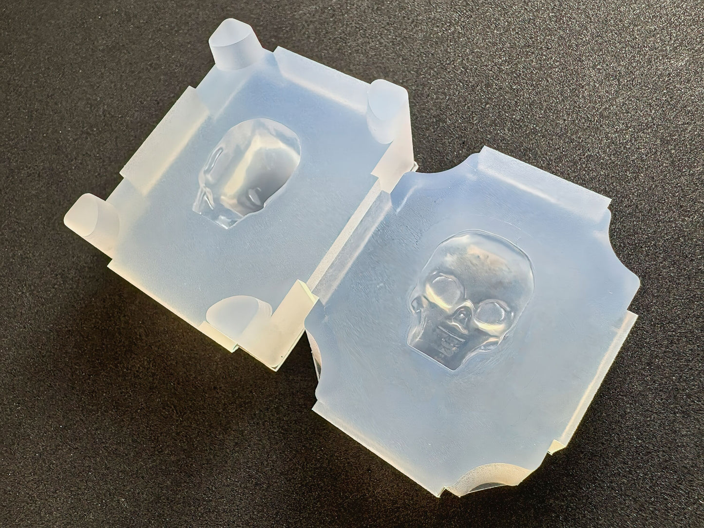 20mm「ドクロ」レジン用モールド