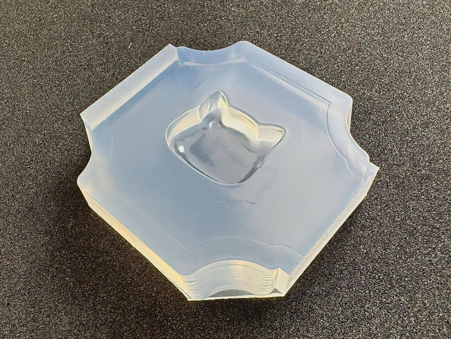 「ぷっくり猫」レジン用モールド