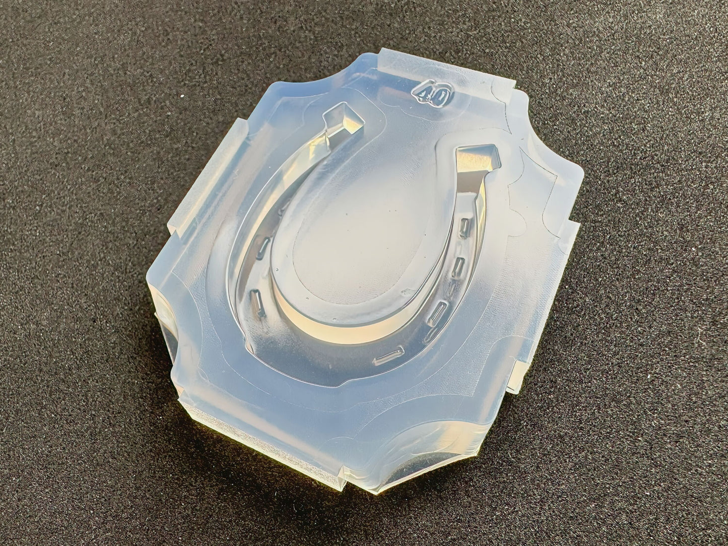 40mm「蹄鉄B」レジン用モールド
