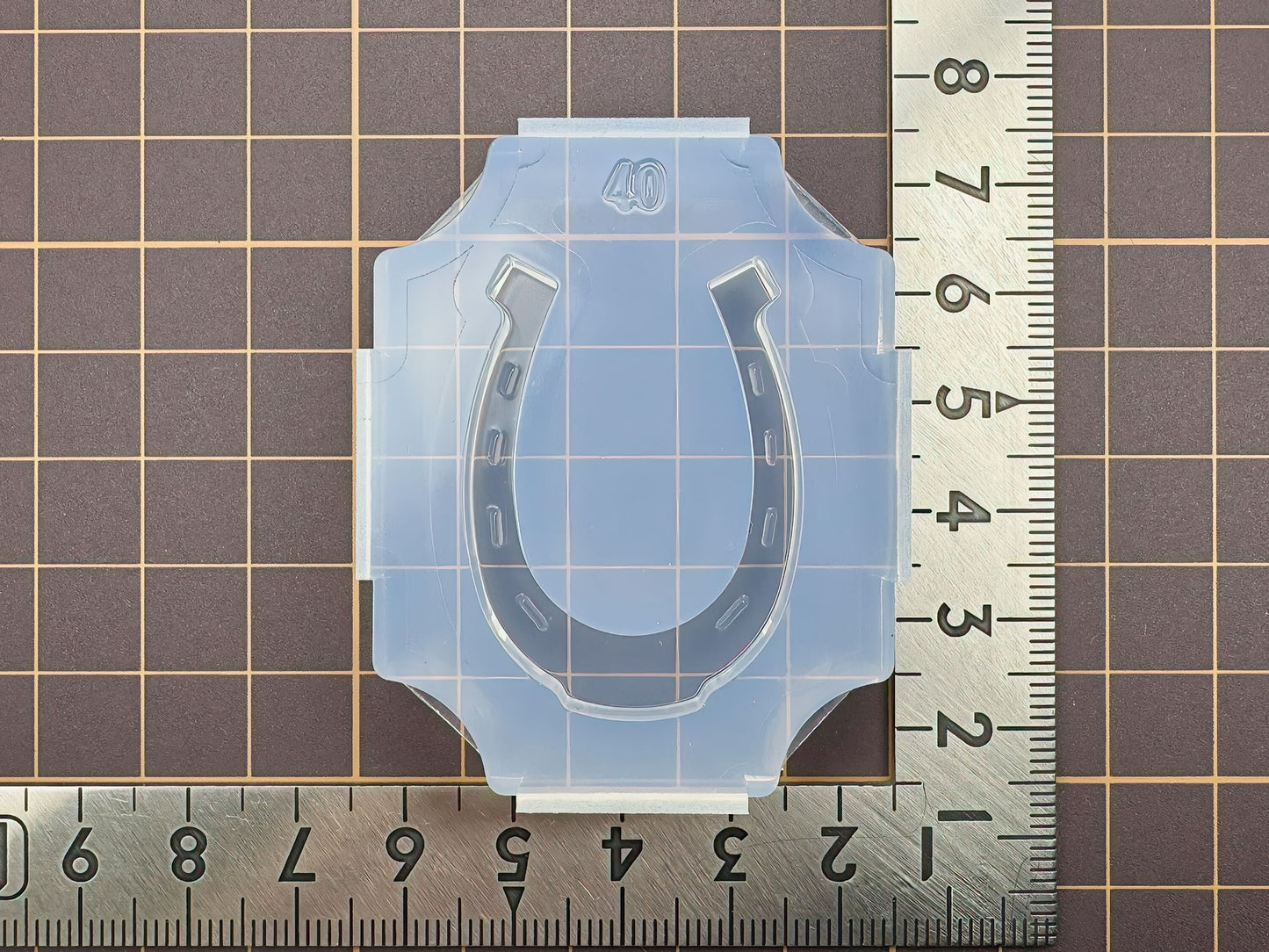 40mm「蹄鉄B」レジン用モールド