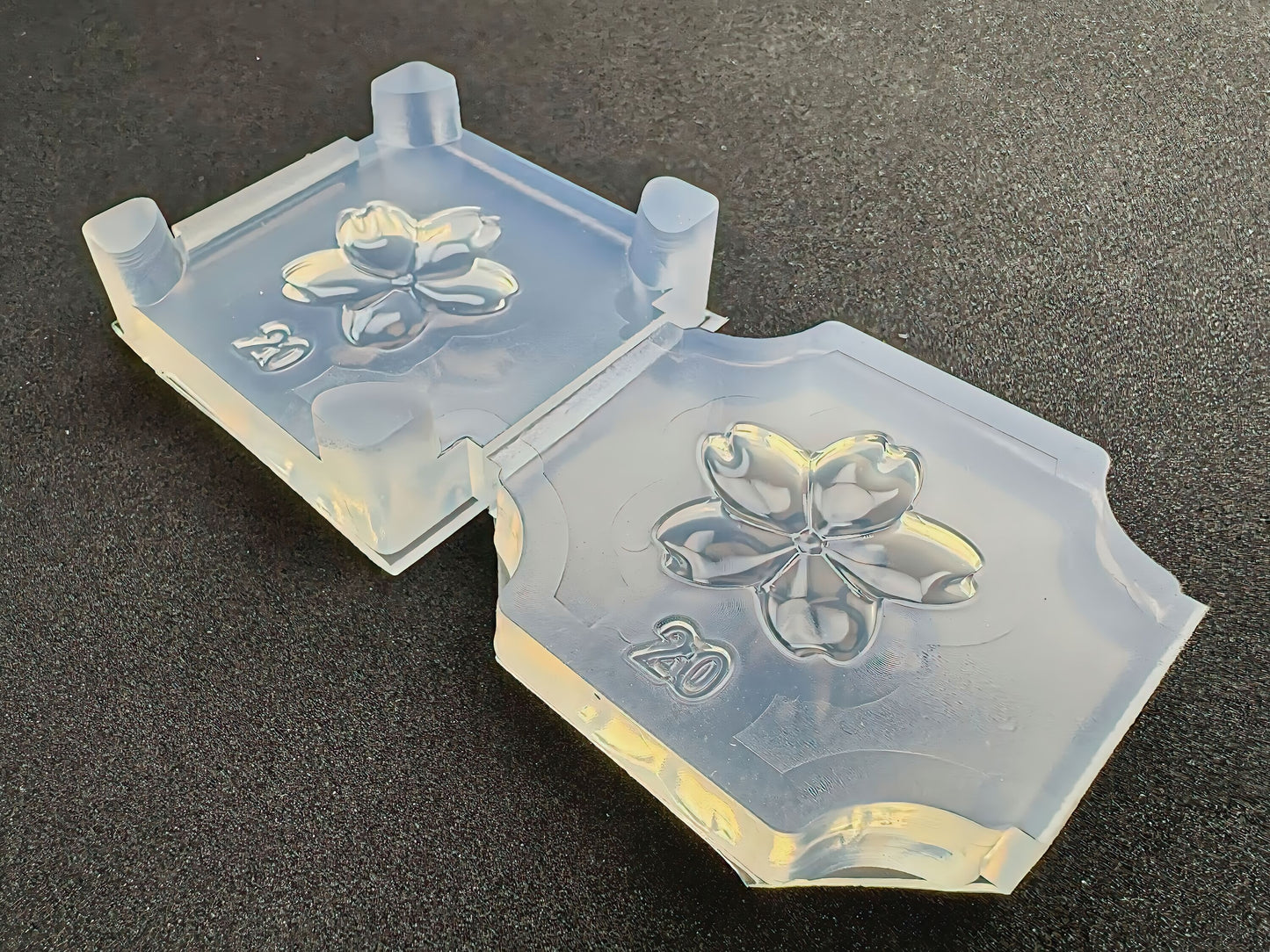 20mm「ぷっくり桜」レジン用モールド
