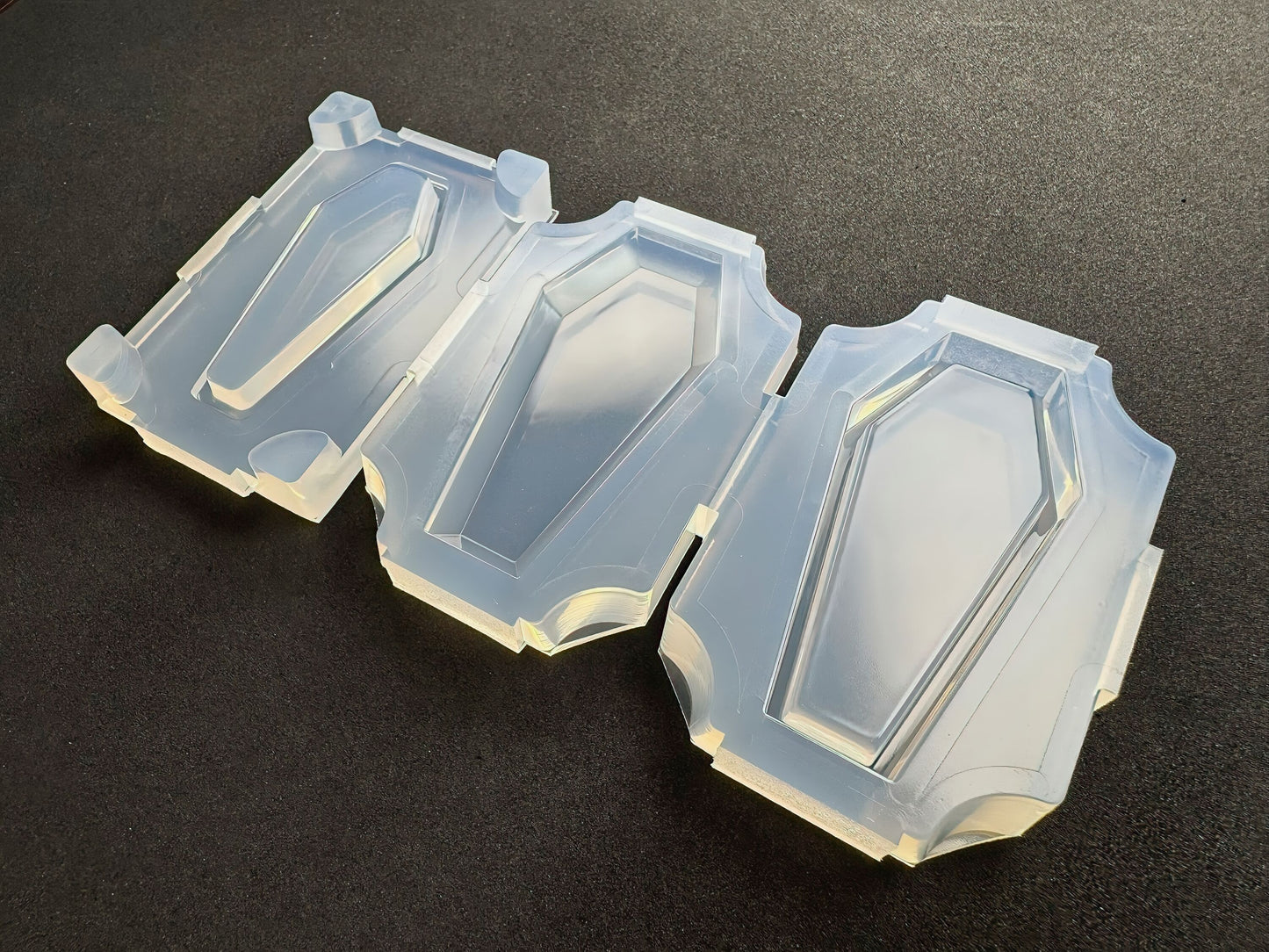 60mm「中空棺桶」レジン用モールド