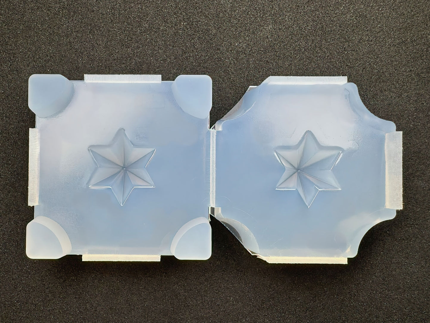 20mm「立体六芒星」レジン用モールド