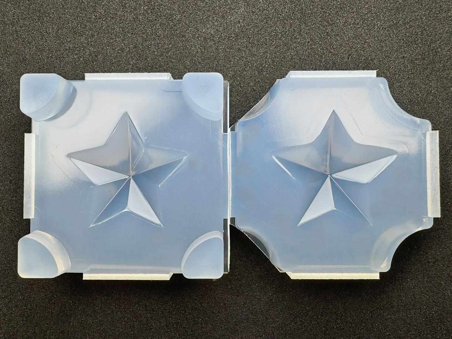 30mm「立体星B」レジン用モールド