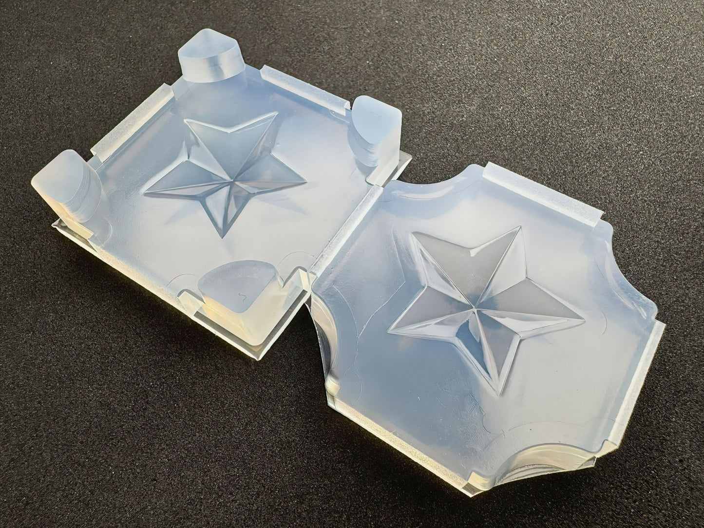 30mm「立体星B」レジン用モールド