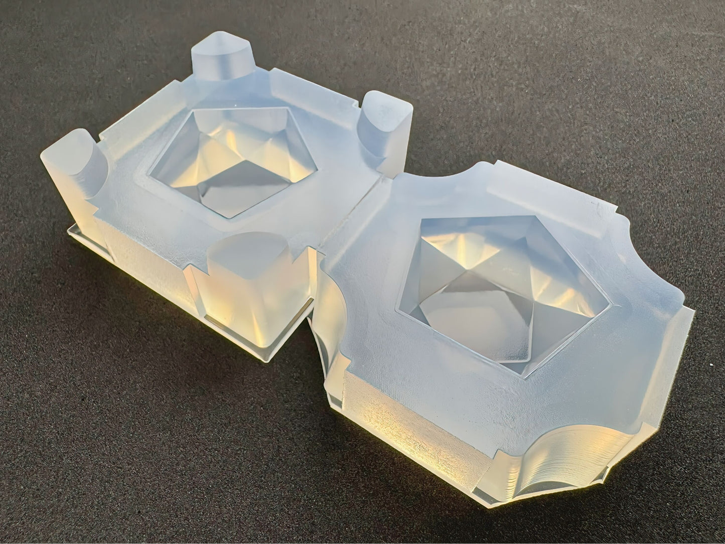 30mm「ペンタゴンカット」レジン用モールド