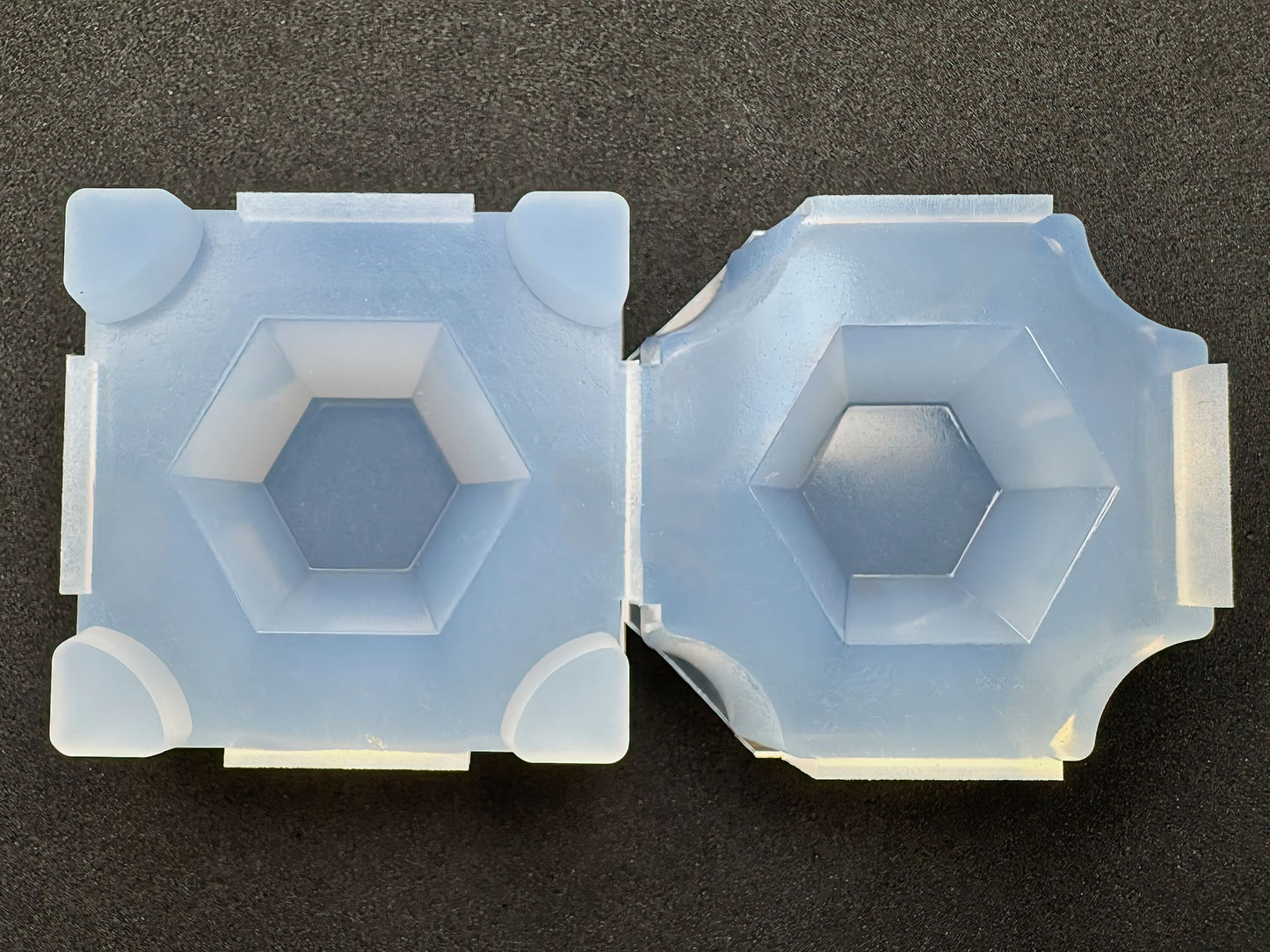 30mm「六角カット」レジン用モールド