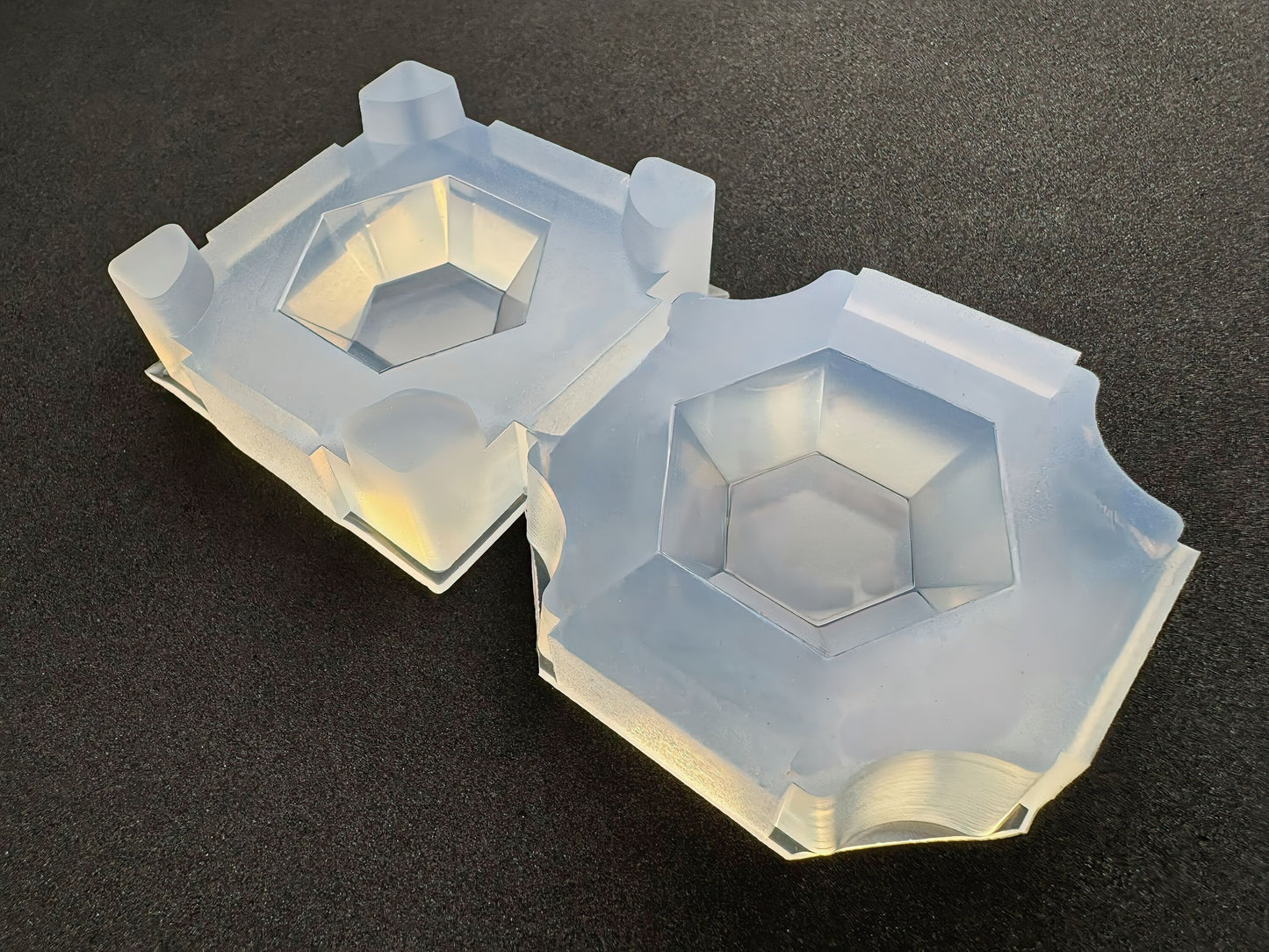 30mm「六角カット」レジン用モールド