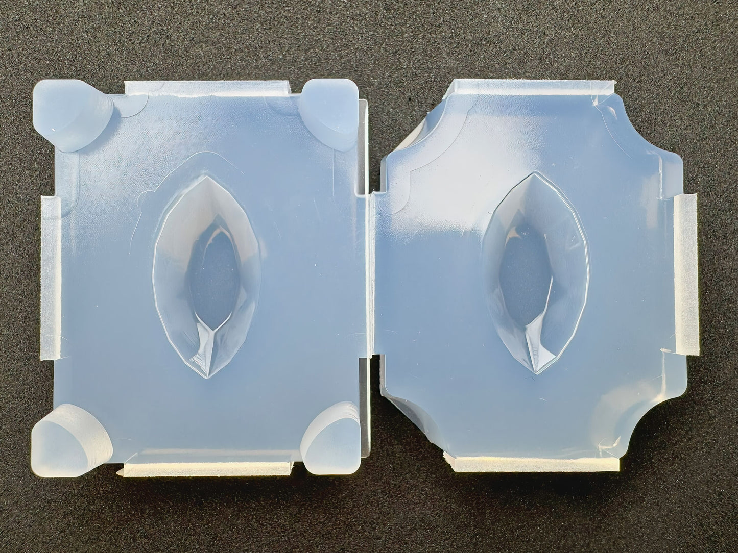 「馬の目カット」レジン用モールド
