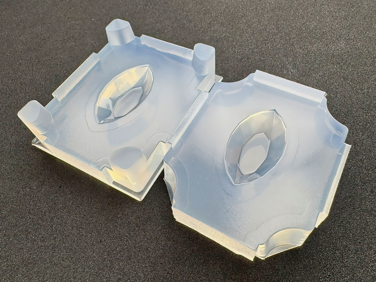 「馬の目カット」レジン用モールド
