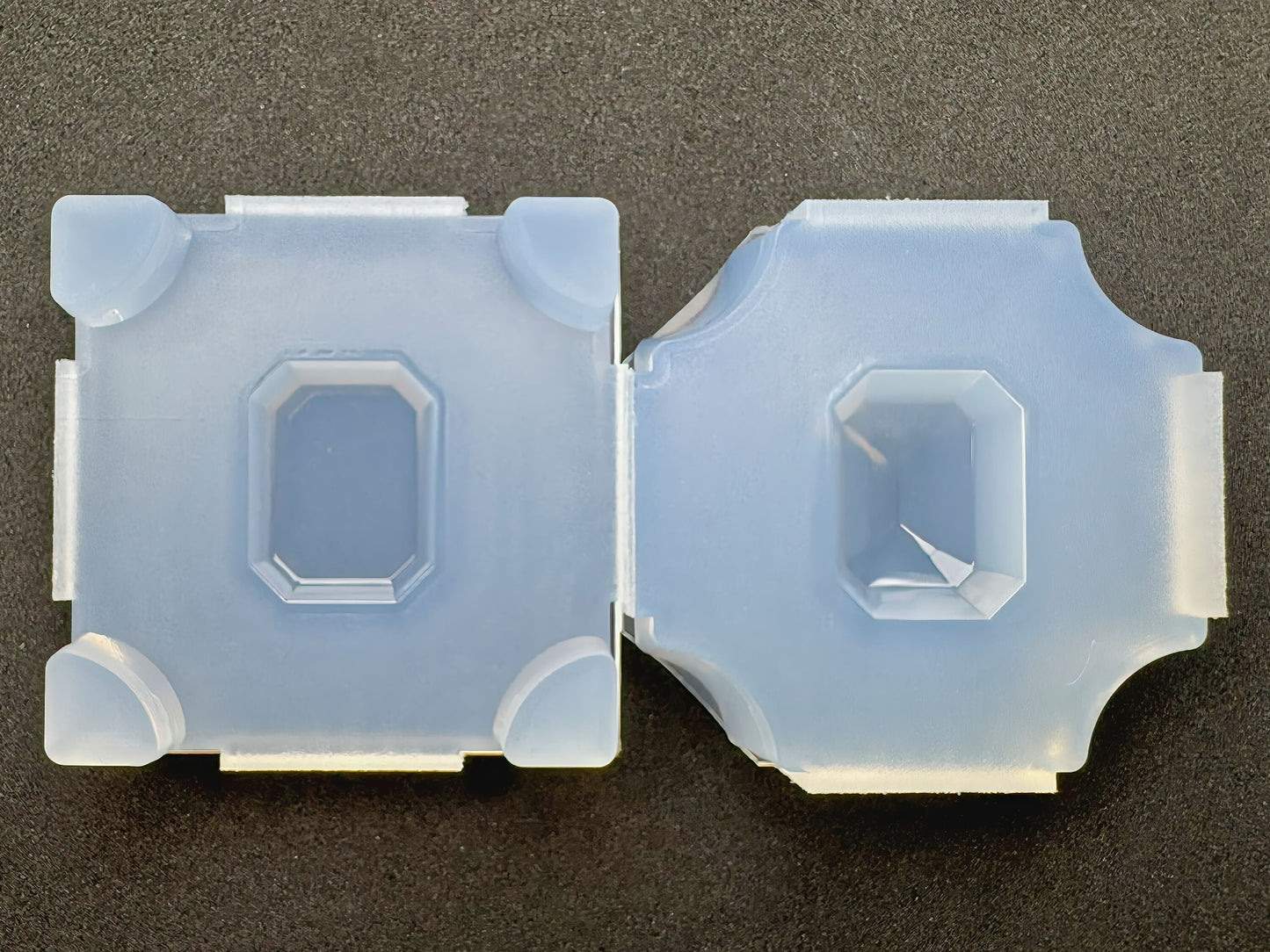 20mm「エメラルドカット」レジン用モールド