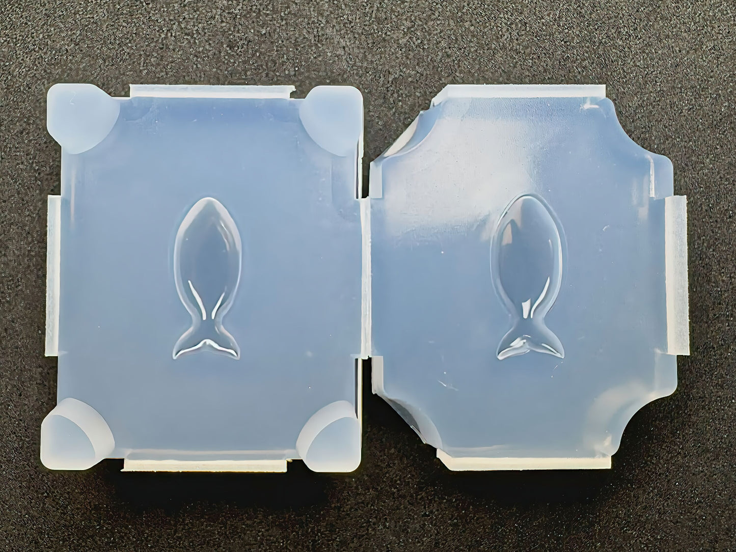 20mm「ぷっくりお魚」レジン用モールド