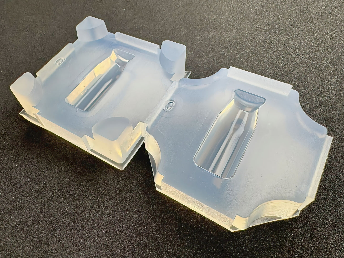 30mm「牛乳瓶C」レジン用モールド