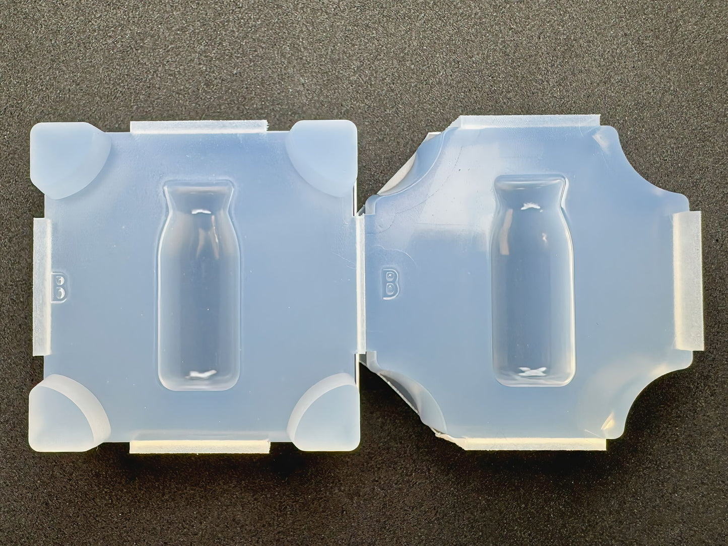30mm「牛乳瓶B」レジン用モールド