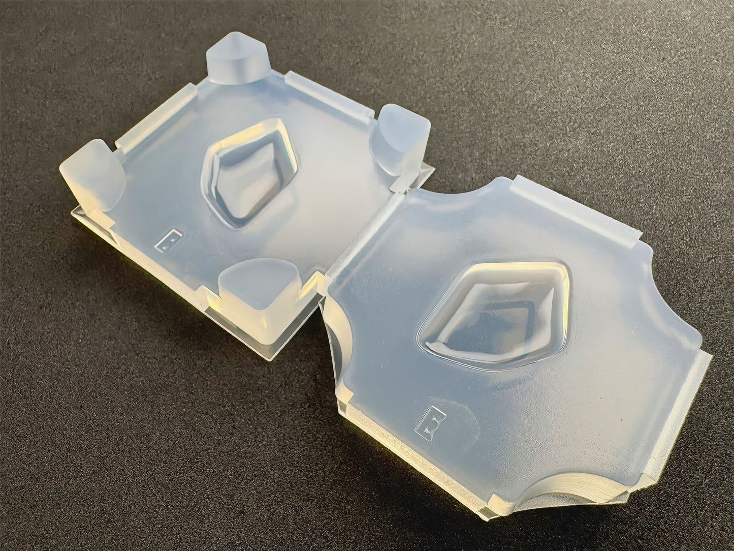 25mm「石ころE」レジン用モールド