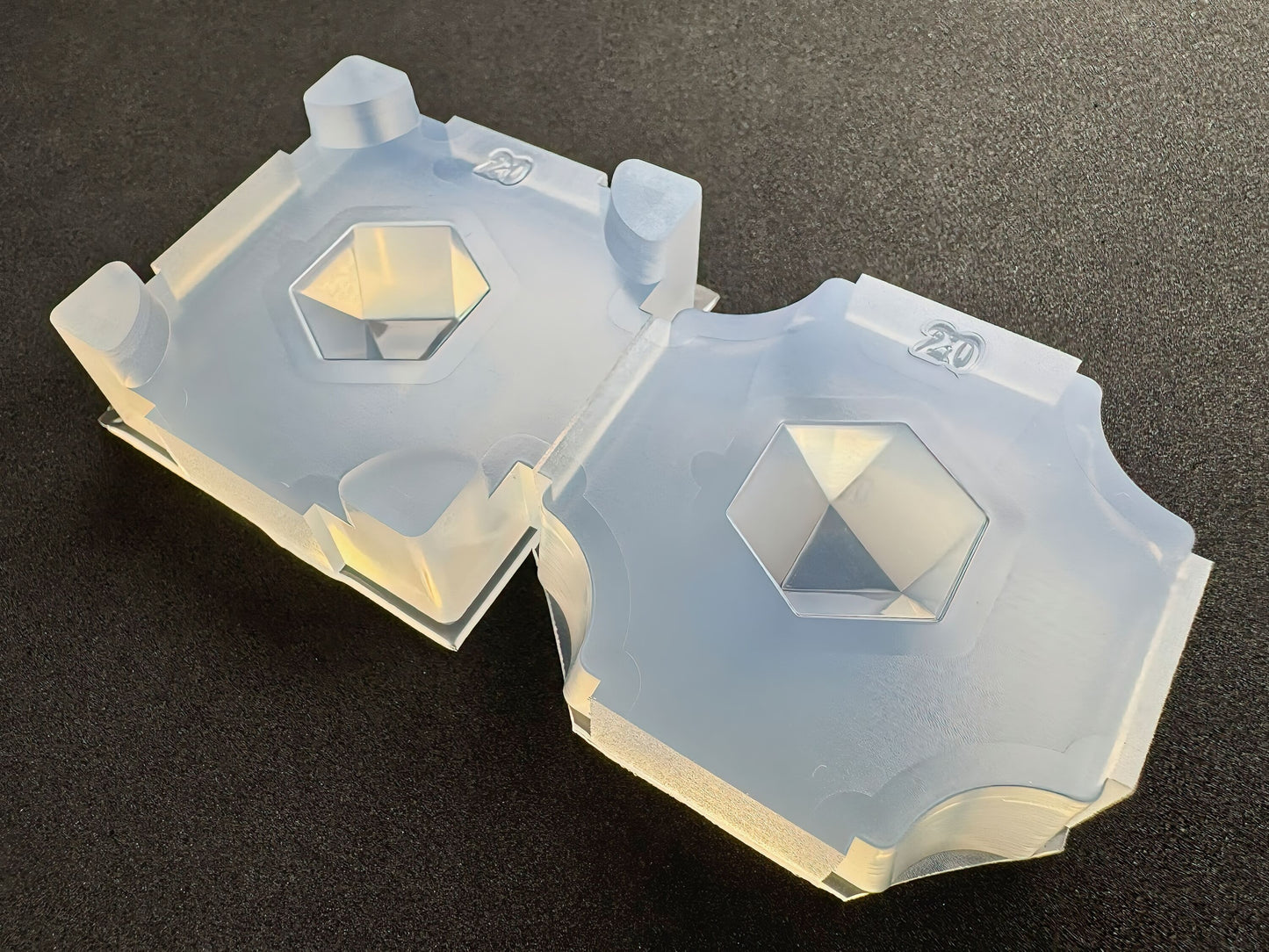 20mm「立方八面体」レジン用モールド