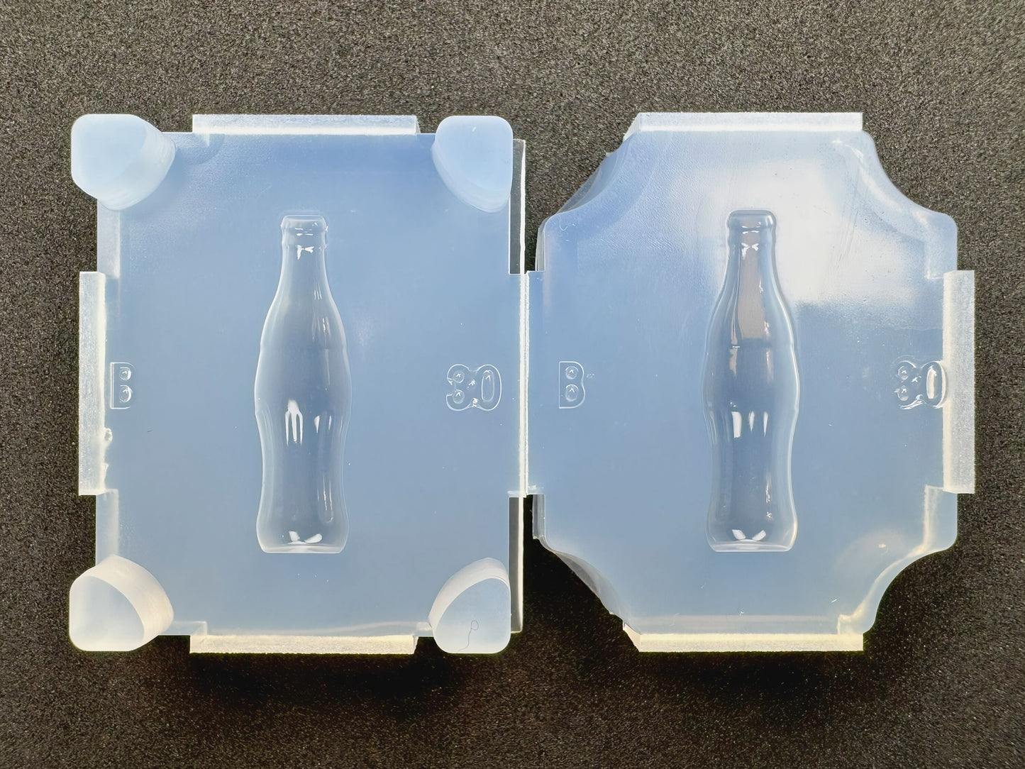 30mm「ガラス瓶B」レジン用モールド